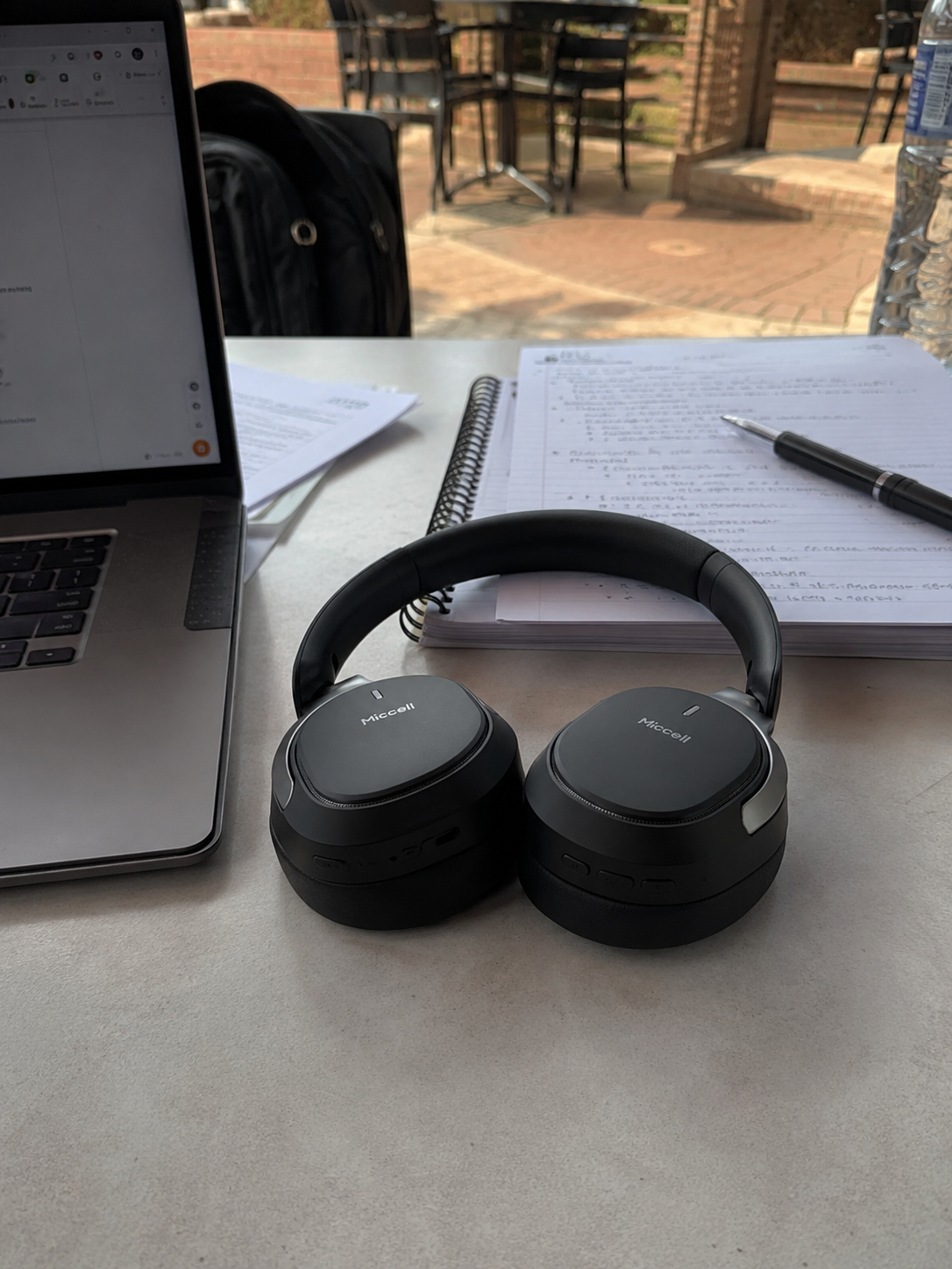 Miccell Noise-Cancelling Wireless Headphones