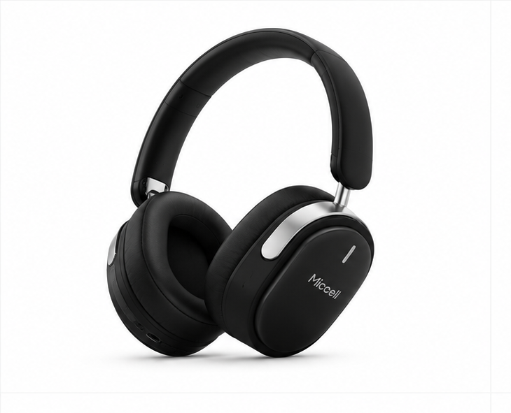 Miccell Noise-Cancelling Wireless Headphones